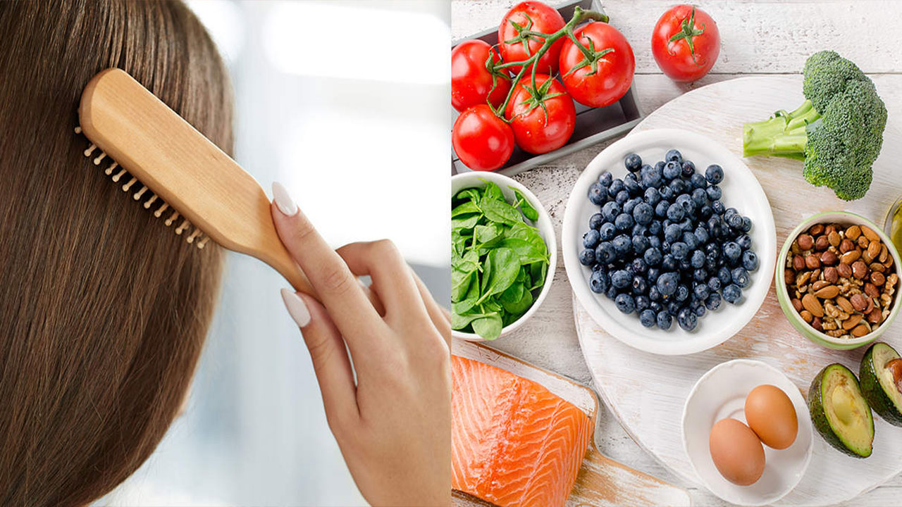 درمان ریزش مو ناشی از تغذیه نا مناسب با کنترل رژیم غذایی